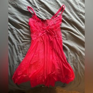Pink Lingerie Dress